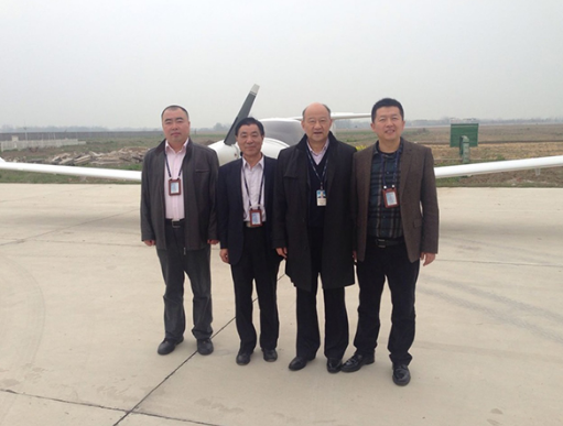 公司领导走访安徽蓝天国际飞行学院阜阳训练基地